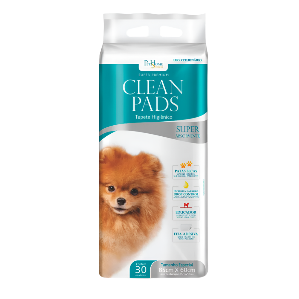 Tapete Higiênico para Cães Clean Pads 85x60 cm