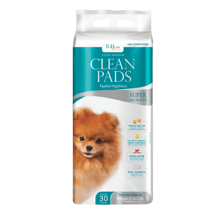 Tapete Higiênico para Cães Clean Pads 85x60 cm