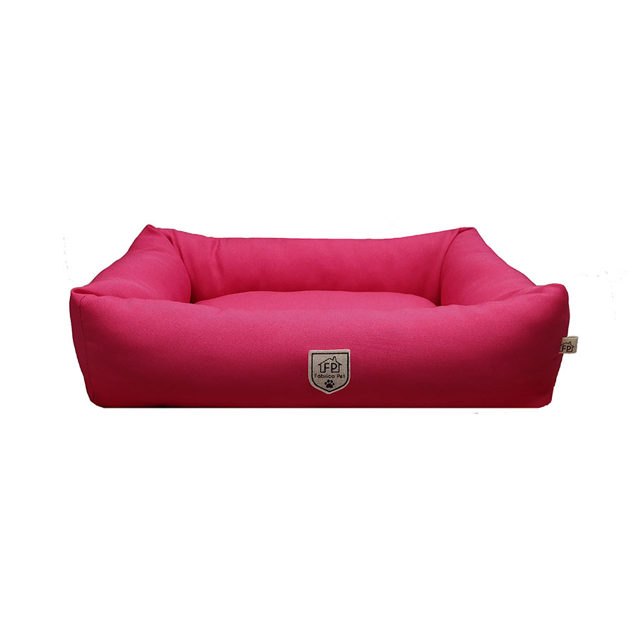 Cama Fábrica Pet Retangular Pink