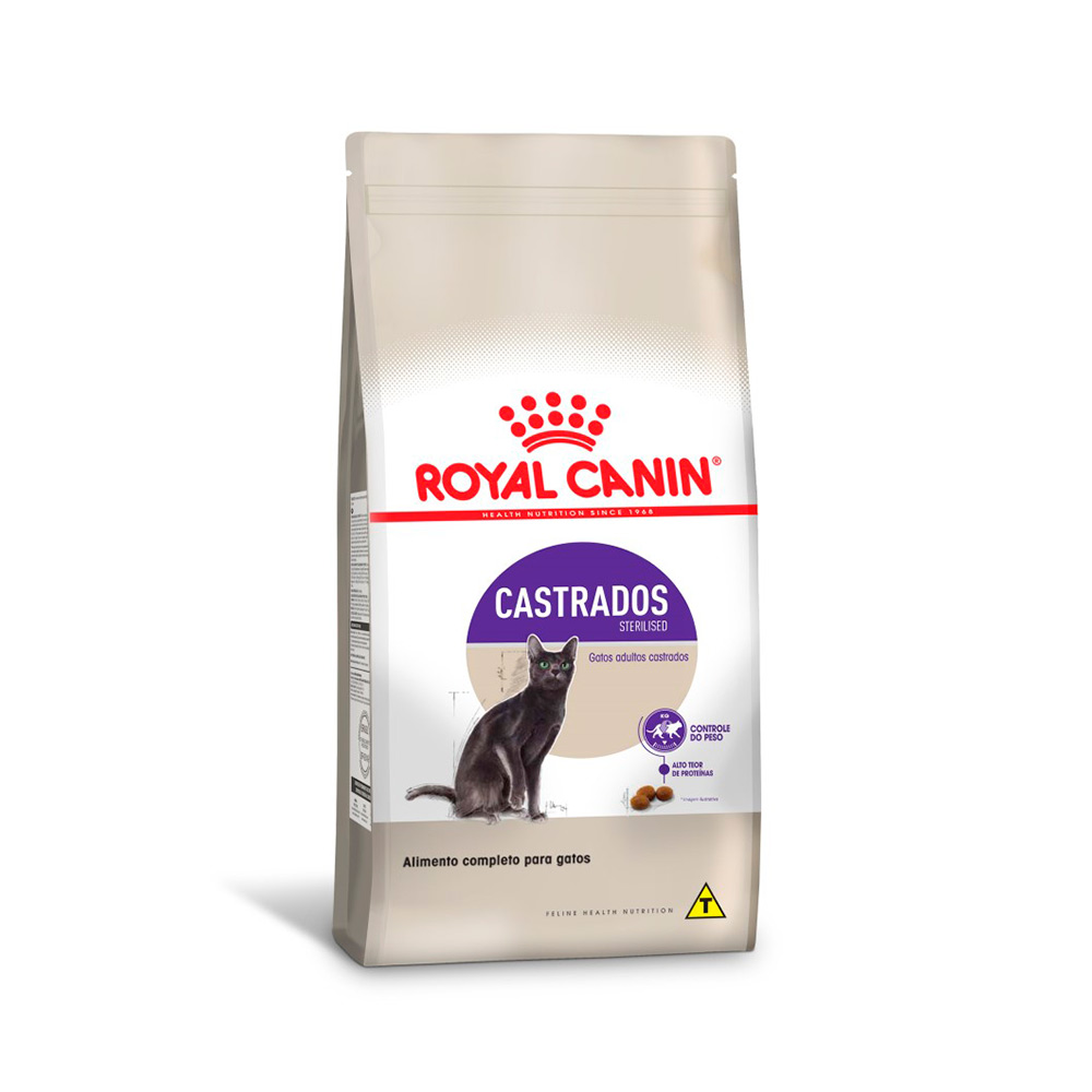 Ração Royal Canin Sterilised para Gatos Adultos Castrados