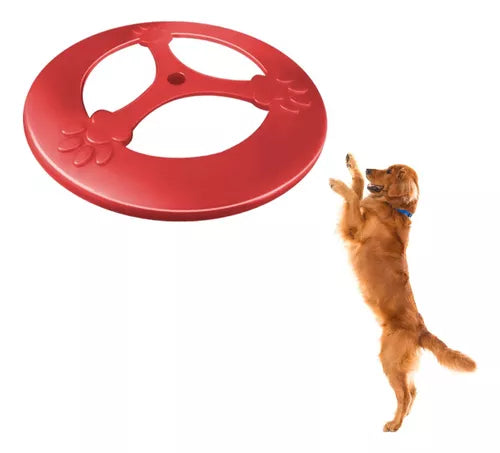 Brinquedo para Cães Furacão Pet Frisbee Pop Vermelho