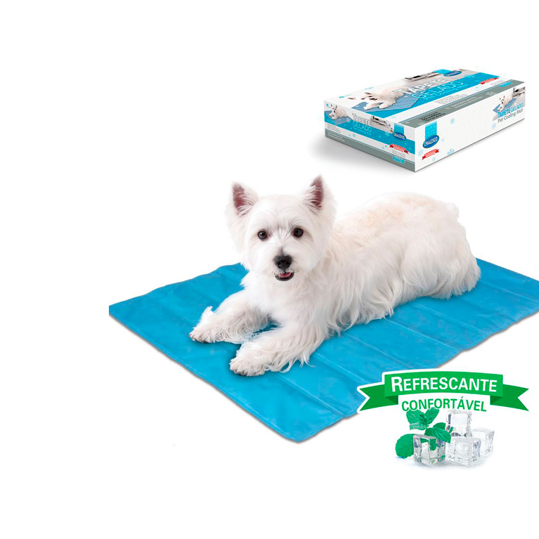 Tapete Gelado Chalesco Pet Cooling Mat para Cães