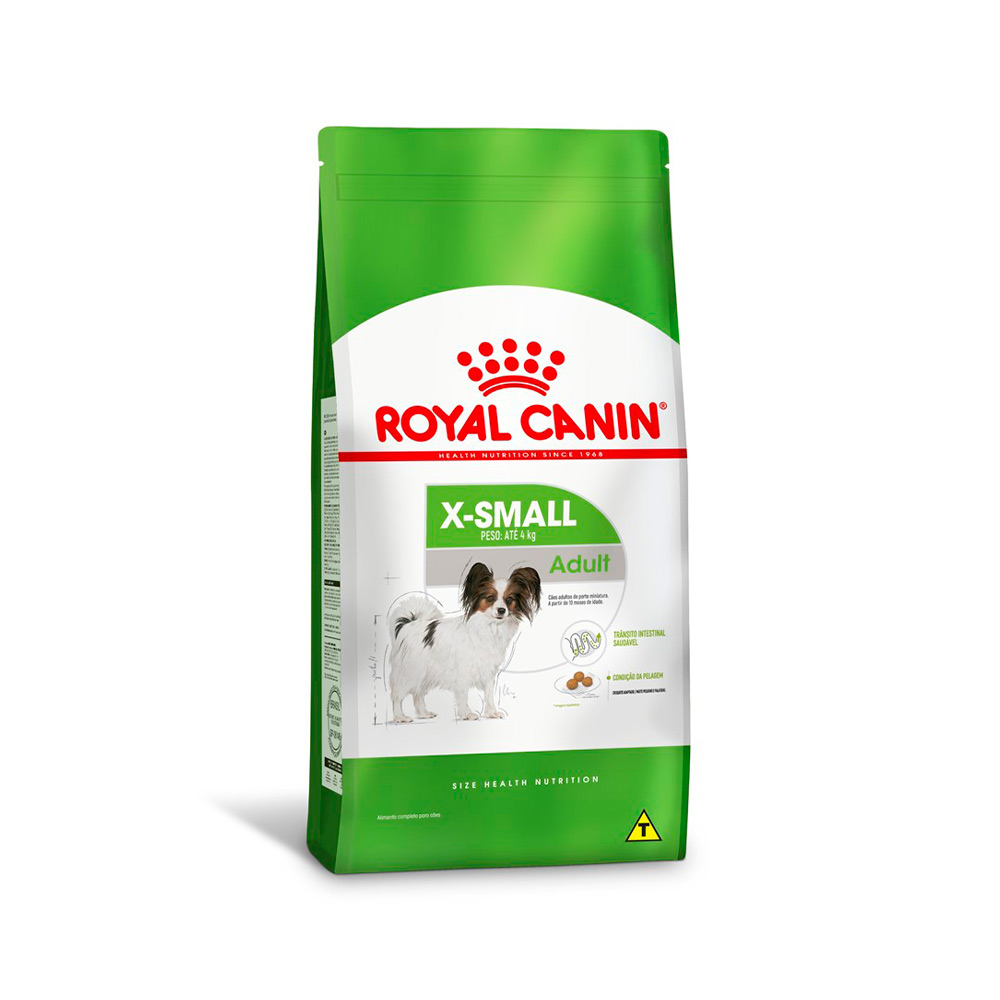 Ração Seca Royal Canin X-Small para Cães Adultos de Porte Mini