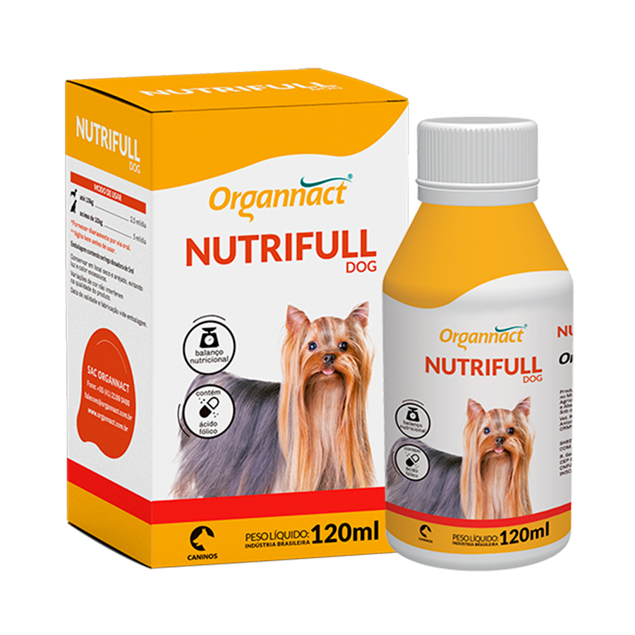 Suplemento Organnact Nutrifull Dog para Cães