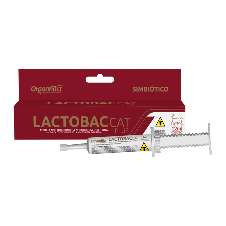 Suplemento Vitamínico Organnact Lactobac Cat Plus 12 mL