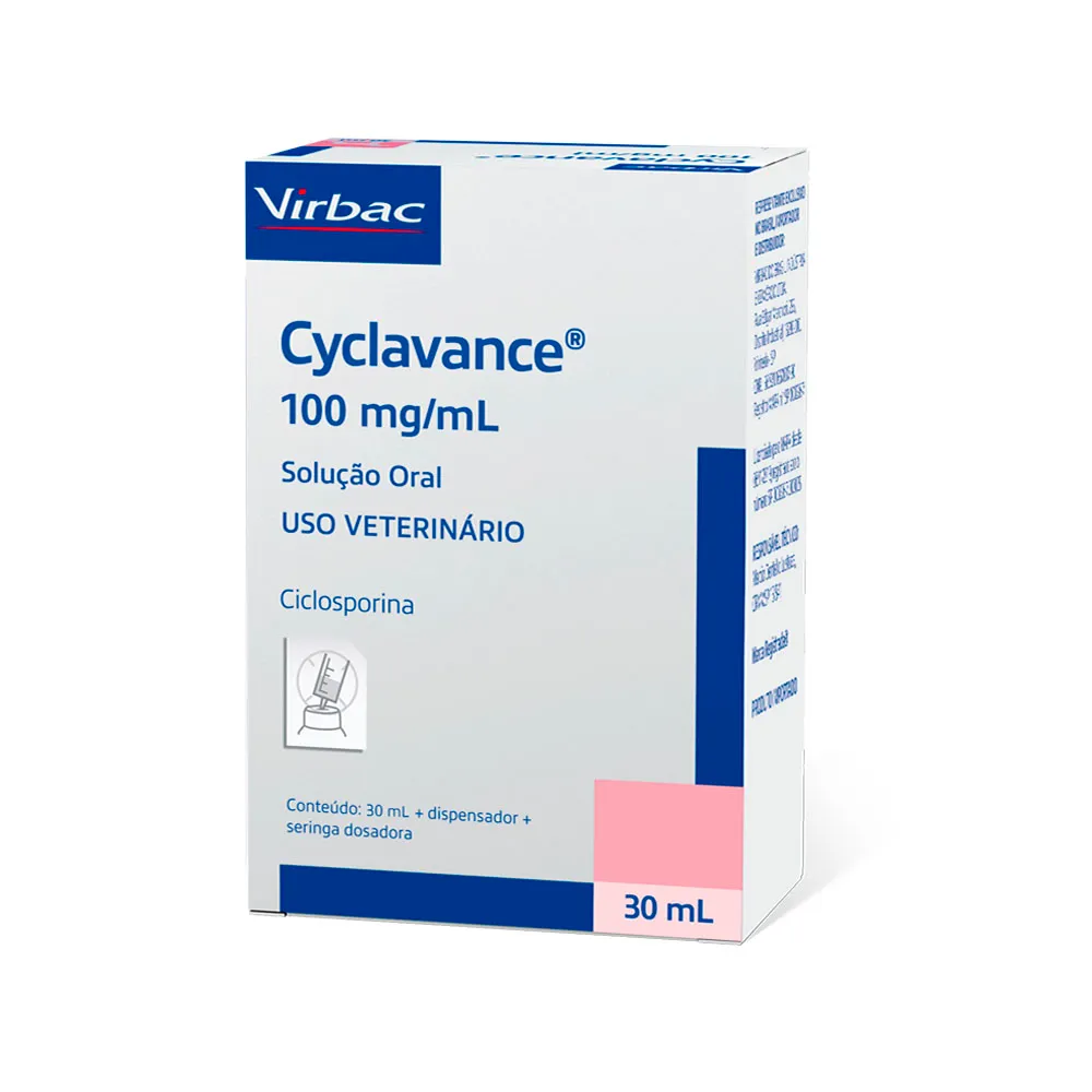 Solução Dermatológica Cyclavance Virbac para Cães