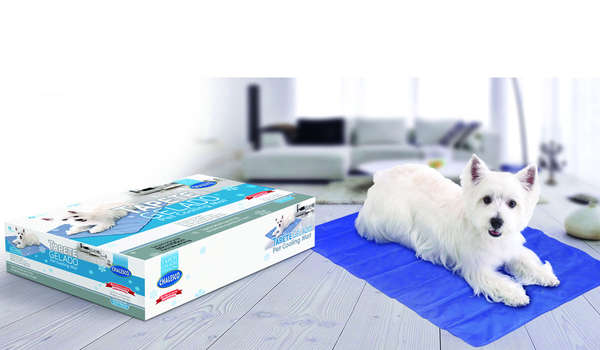 Tapete Gelado Chalesco Pet Cooling Mat para Cães