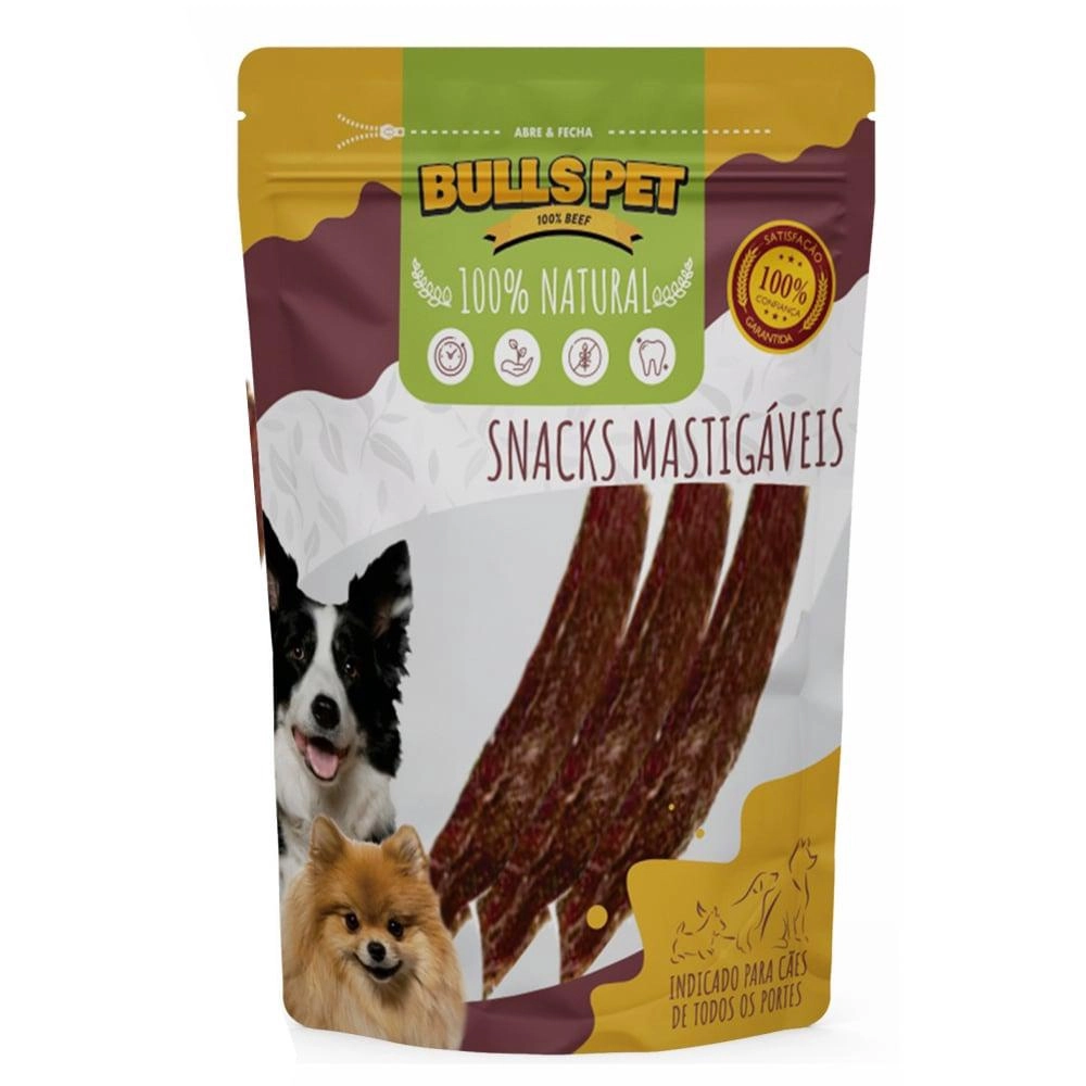 Petisco Puresnack Filezinho Carne Esôfago Flat para Cães 3 Unidades