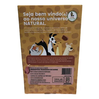 Petisco Cozinha Natural Pet A Irresistível Trancinha de Carne 2 Unidades