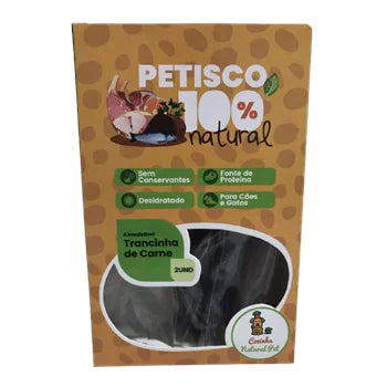 Petisco Cozinha Natural Pet A Irresistível Trancinha de Carne 2 Unidades