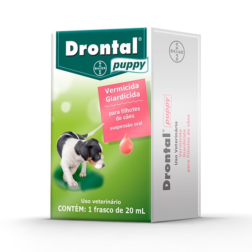 Vermífugo Drontal Puppy para Cães Filhotes 20 mL