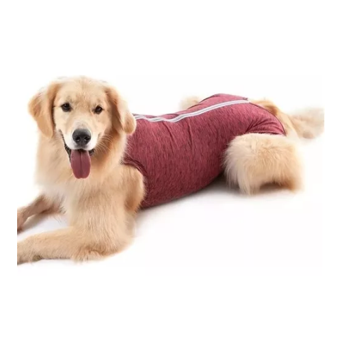 Roupa Pós Castração Regular Pet Med Duo Dry Rosa para Cães