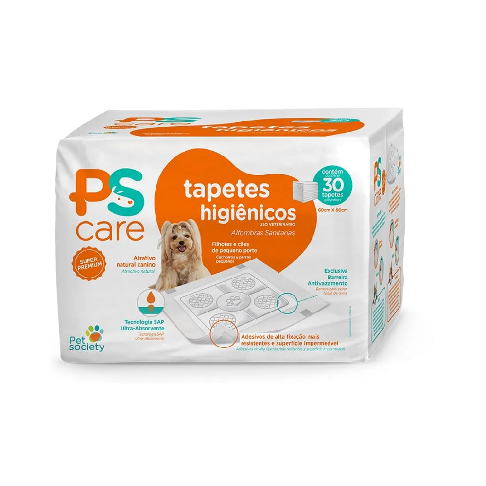 Tapete Higiênico PS Care 60 x 60 cm