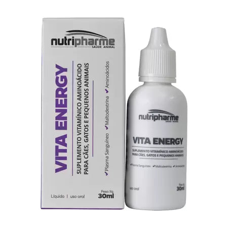 Suplemento Vitamínico Vitaenergy Nutripharme para Cães e Gatos