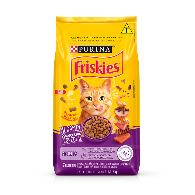 Ração Friskies Megamix para Gatos Adultos