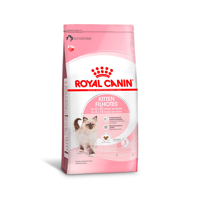 Ração para Gatos Filhotes de 4 a 12 Meses Royal Canin Kitten