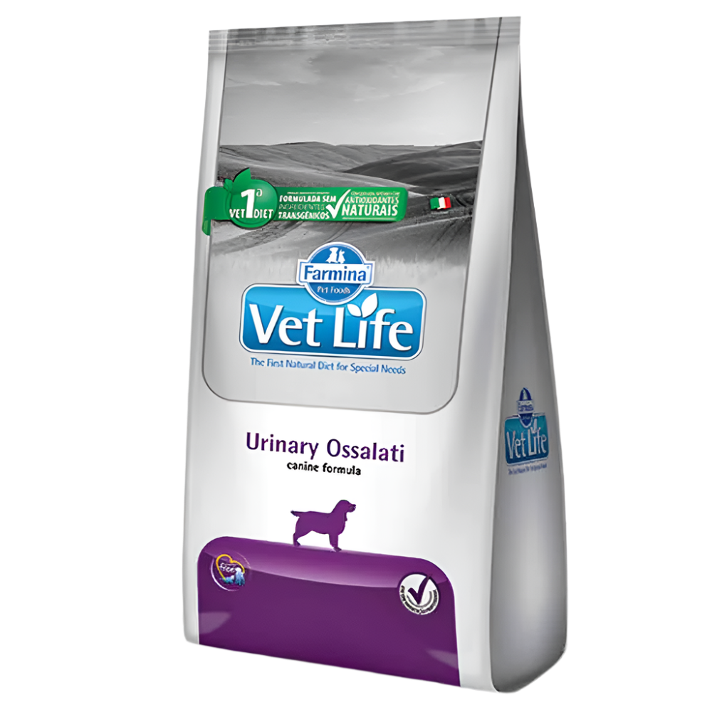 Ração para Cães Farmina Vet Life Natural Urinary Ossalati Adultos