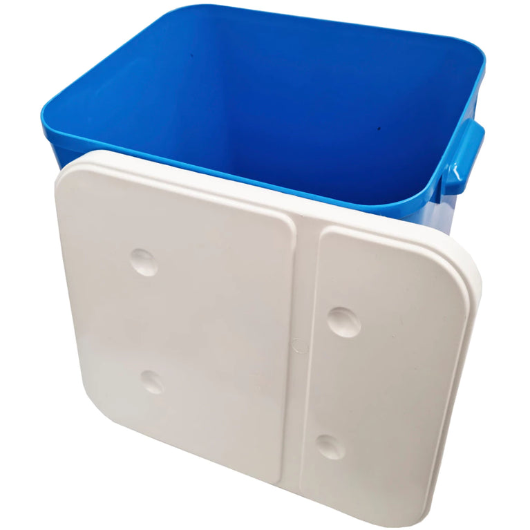 Porta Ração Container Furacão Pet Azul 15 Kg