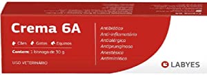 Pomada Dermatológica Labyes Crema 6A para Câes e Gatos 15 g