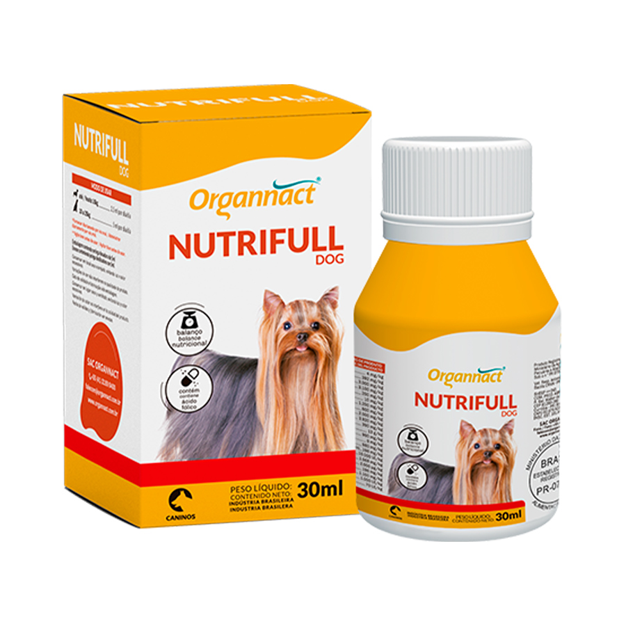 Suplemento Organnact Nutrifull Dog para Cães