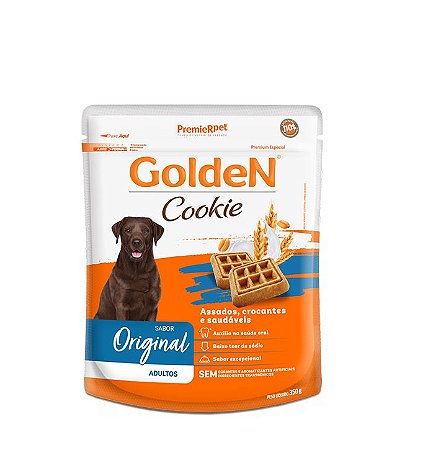 Biscoito Golden Cookie para Cães Adultos Sabor Original 350 g