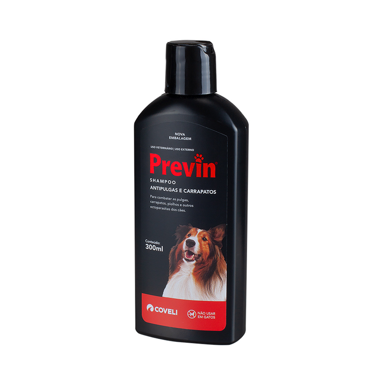 Shampoo Antipulgas e Carrapatos Previn para Cães