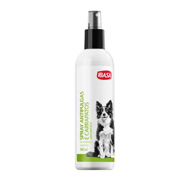 Spray Antipulgas e Carrapatos Pelo Amor Ibasa para Cães 100 mL