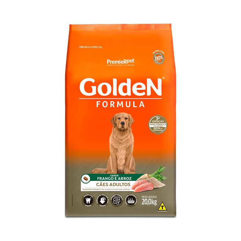 Ração Golden Fórmula para Cães Adultos Sabor Frango