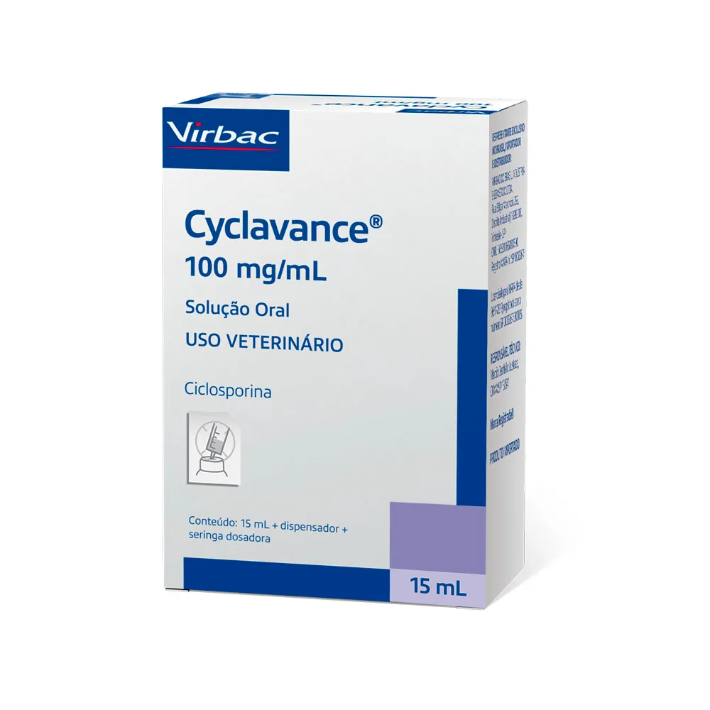 Solução Dermatológica Cyclavance Virbac para Cães