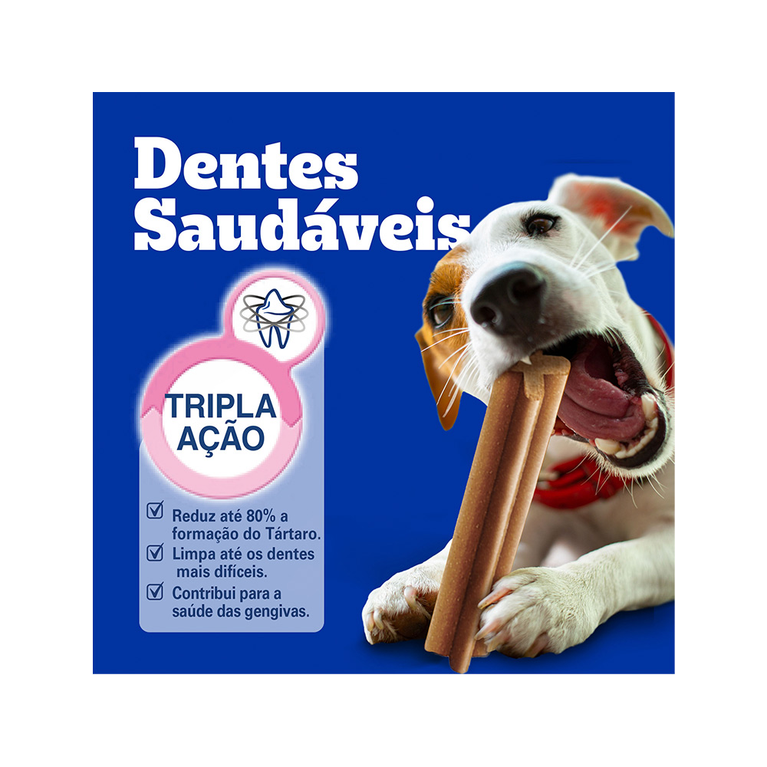 Petisco Pedigree Dentastix Cuidado Oral para Cães Adultos de Raças Pequenas