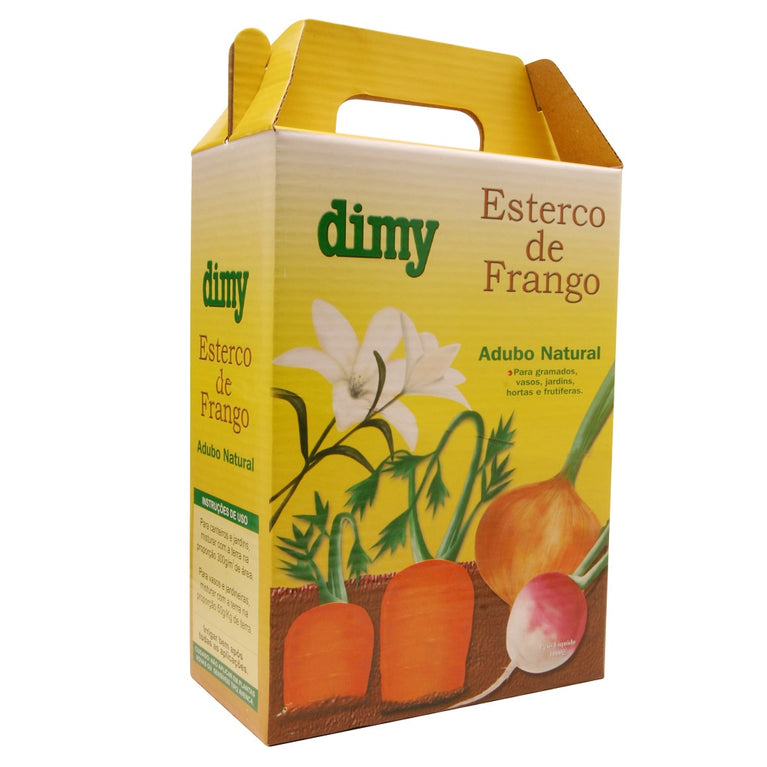 Fertilizante Orgânico Dimy Esterco de Frango 1 Kg