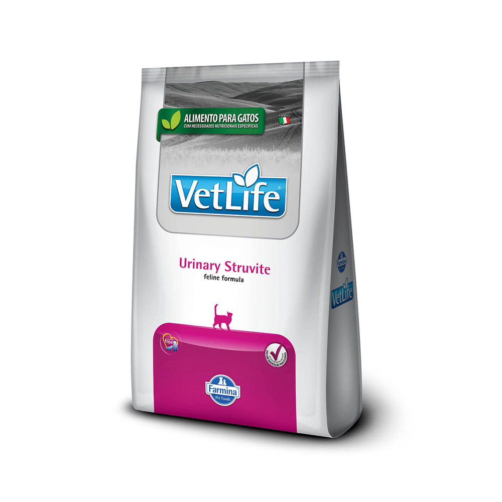 Ração para Gatos Farmina Vet Life Natural Urinary Struvite Adultos