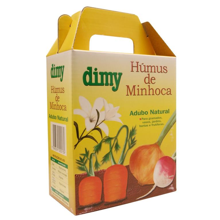 Fertilizante Orgânico Dimy Humus de Minhoca 1 Kg