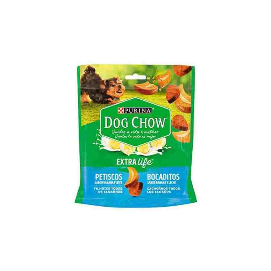 Petisco Nestlé Purina Dog Chow Extra Life para Cães Filhotes Sabor Banana e Leite 75 g