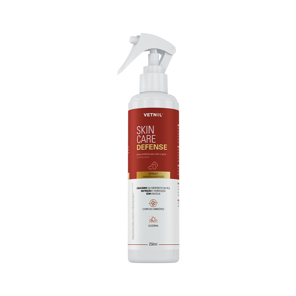 Spray Skin Care Defense Vetnil para Cães e Gatos 250 mL